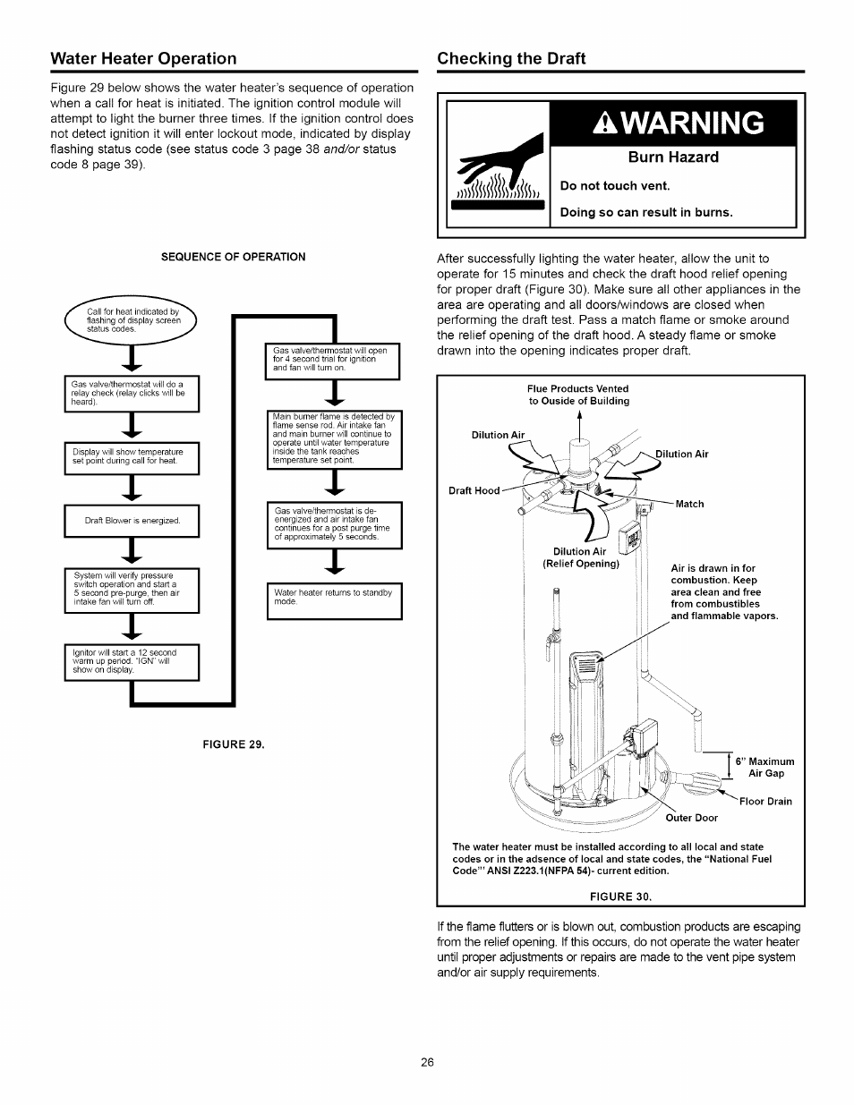 Warning | Kenmore ELITE 153.33264 User Manual | Page 26 / 44