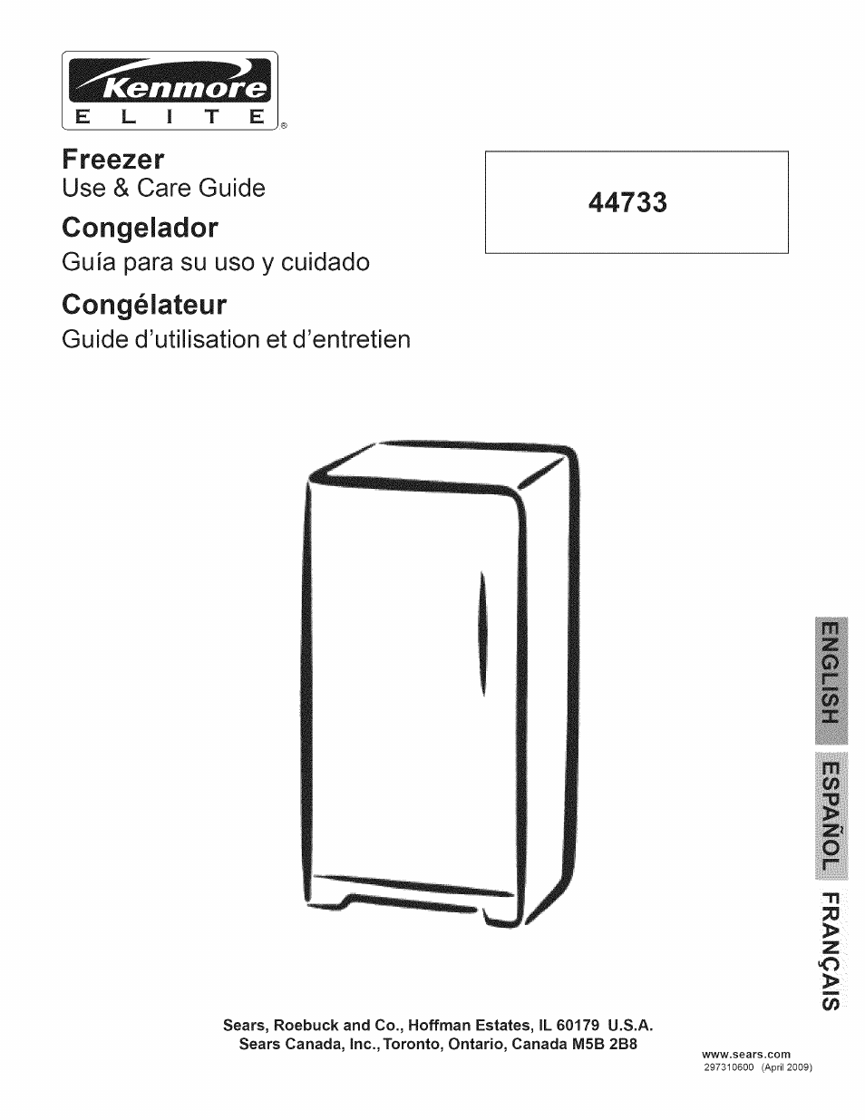 Kenmore 297310600 User Manual | 11 pages