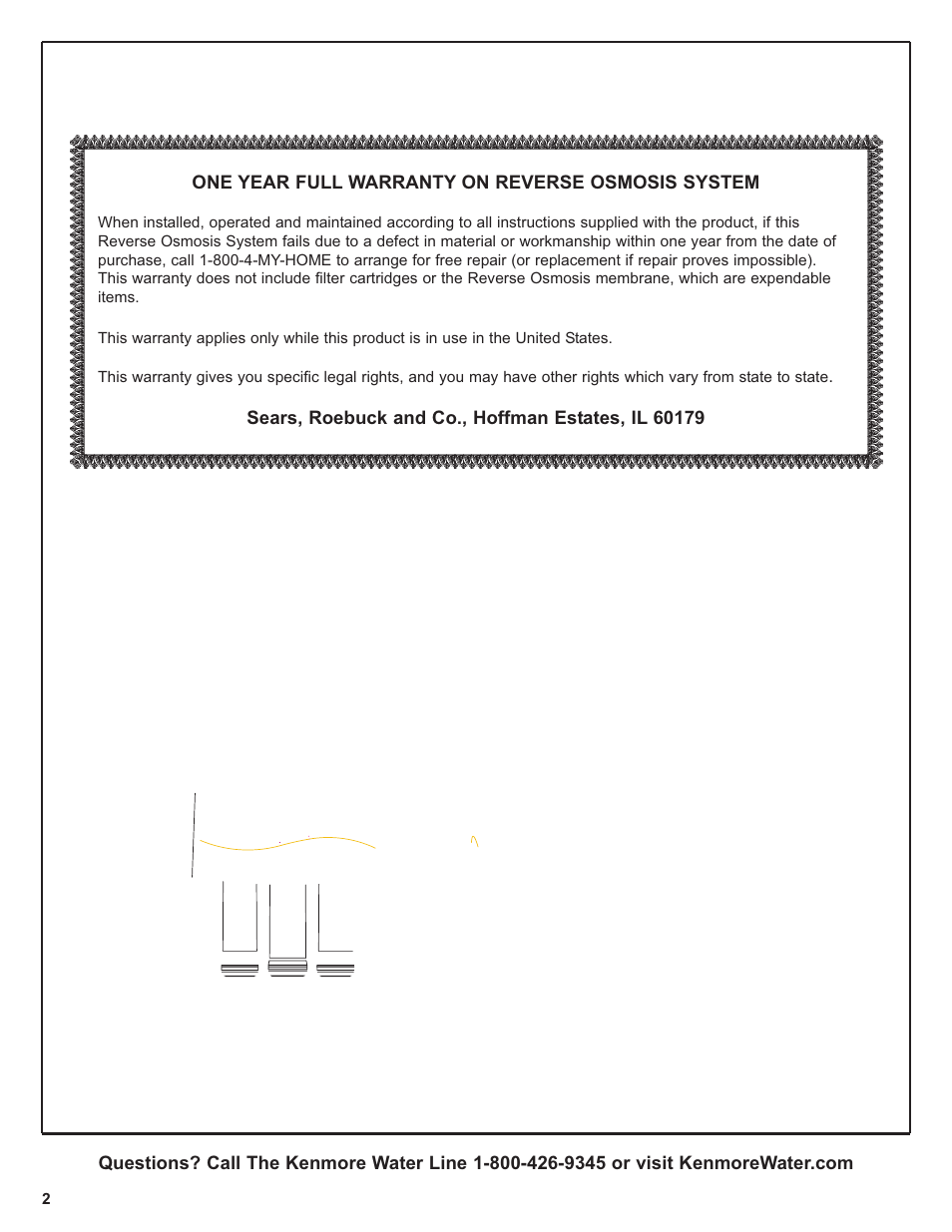 Kenmore 625.381560 User Manual | Page 2 / 28