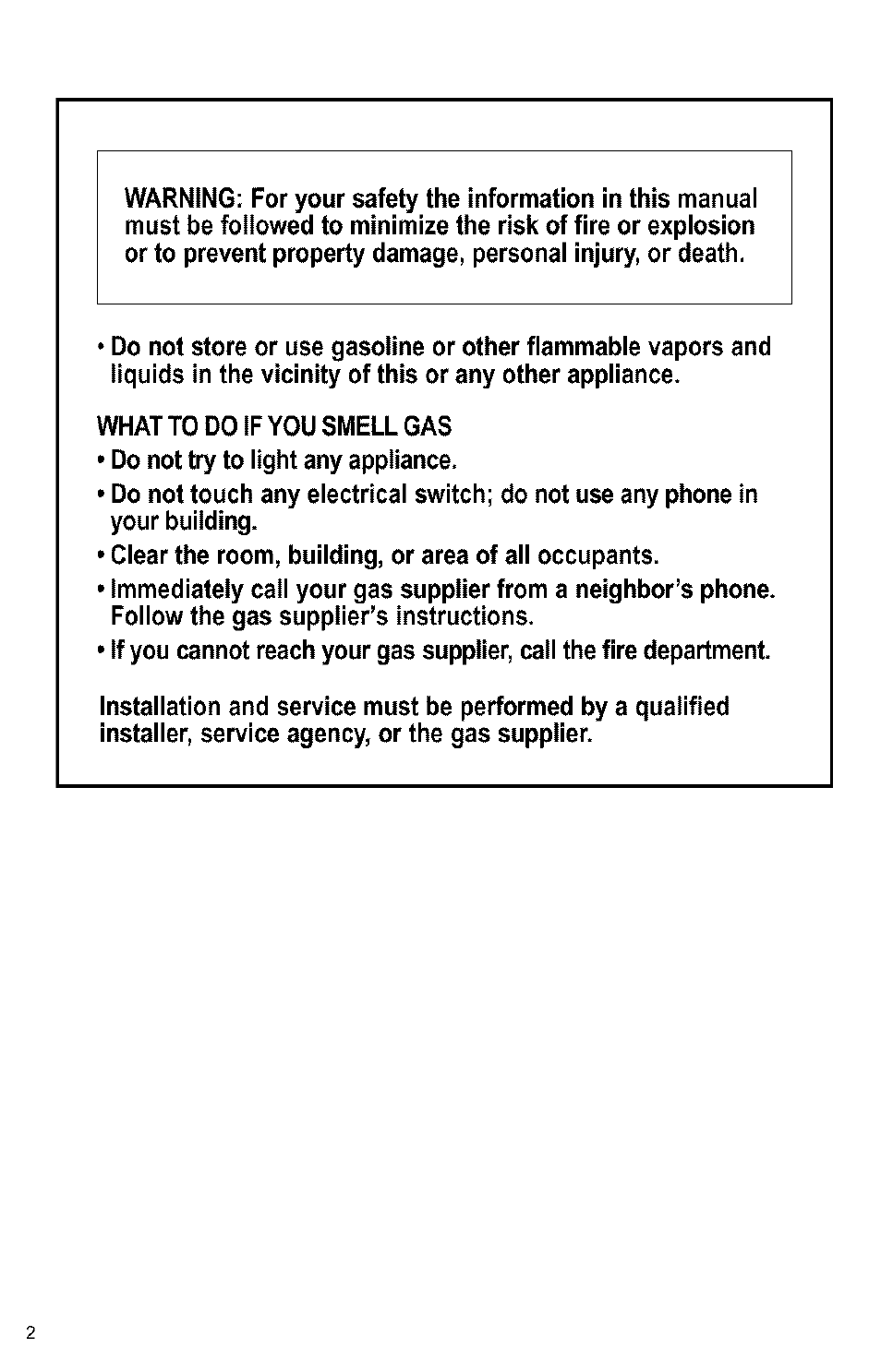 Kenmore 3405594 User Manual | Page 2 / 61