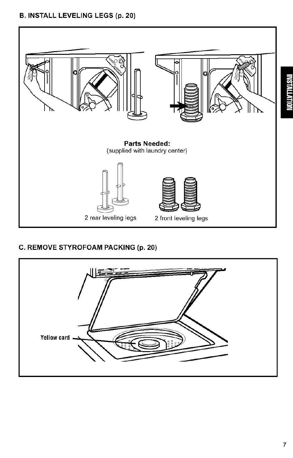 Kenmore 3405594 User Manual | Page 7 / 61