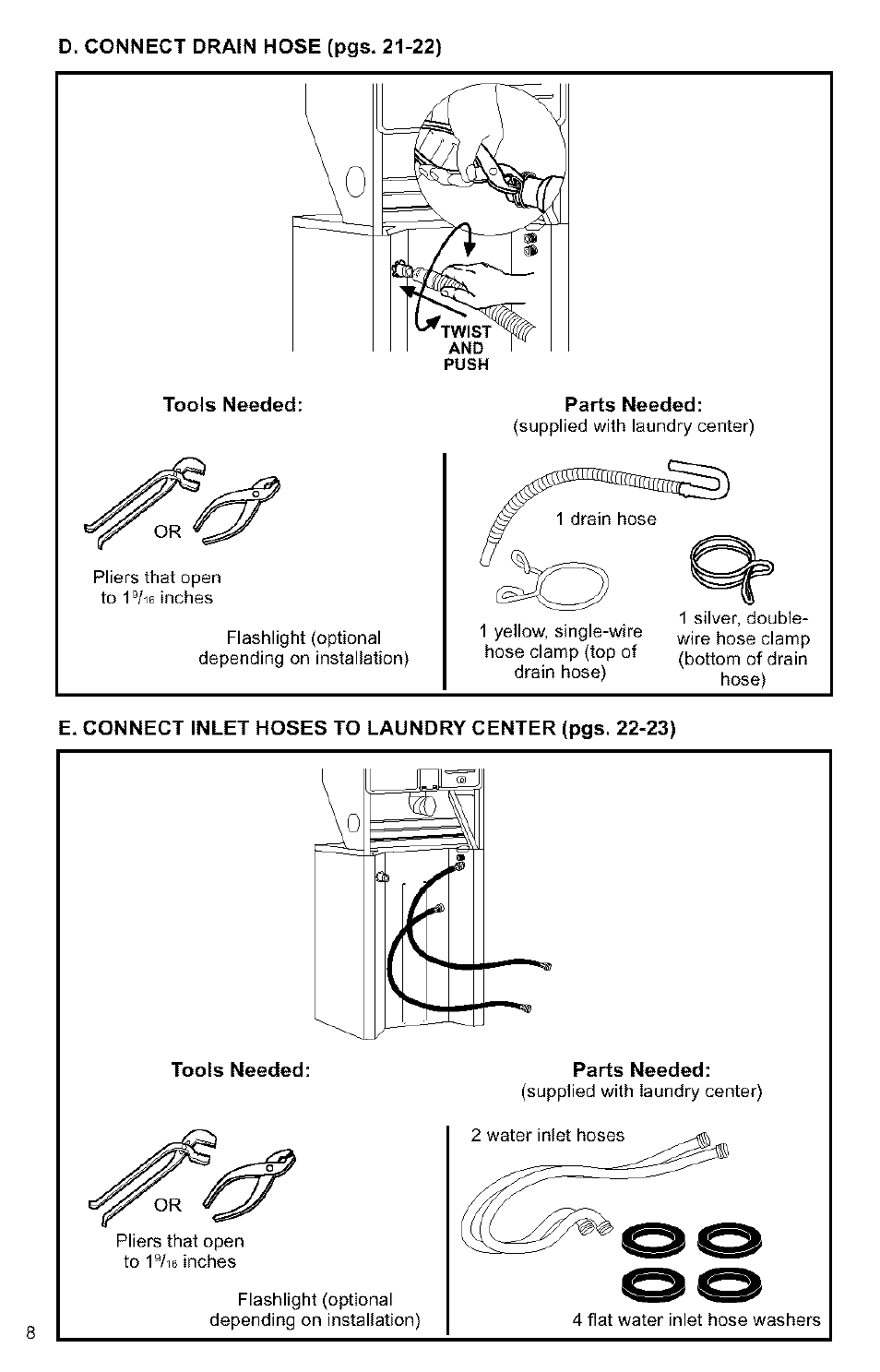 Kenmore 3405594 User Manual | Page 8 / 61