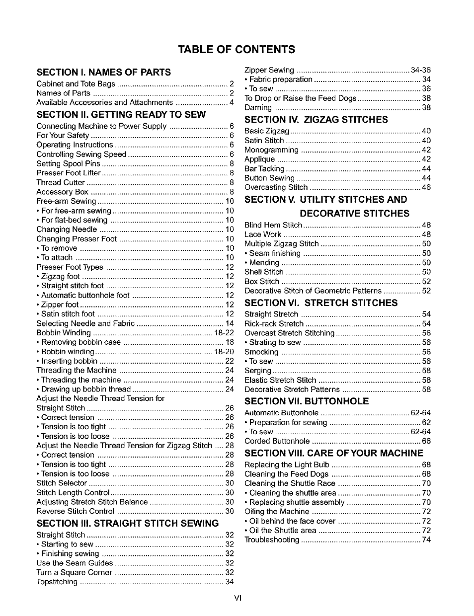 Kenmore 385.16120200 User Manual | Page 7 / 85