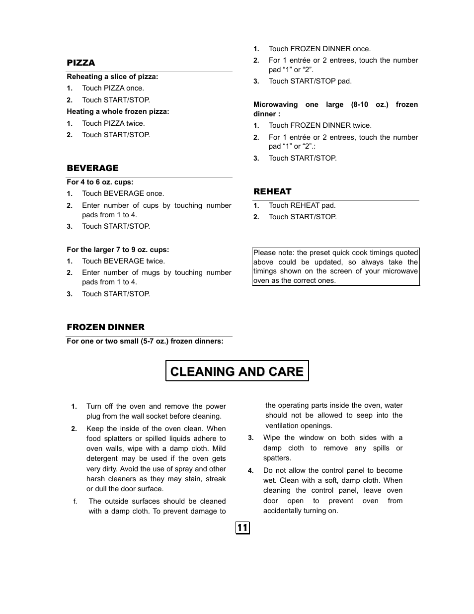 Kenmore 87090 User Manual | Page 12 / 14