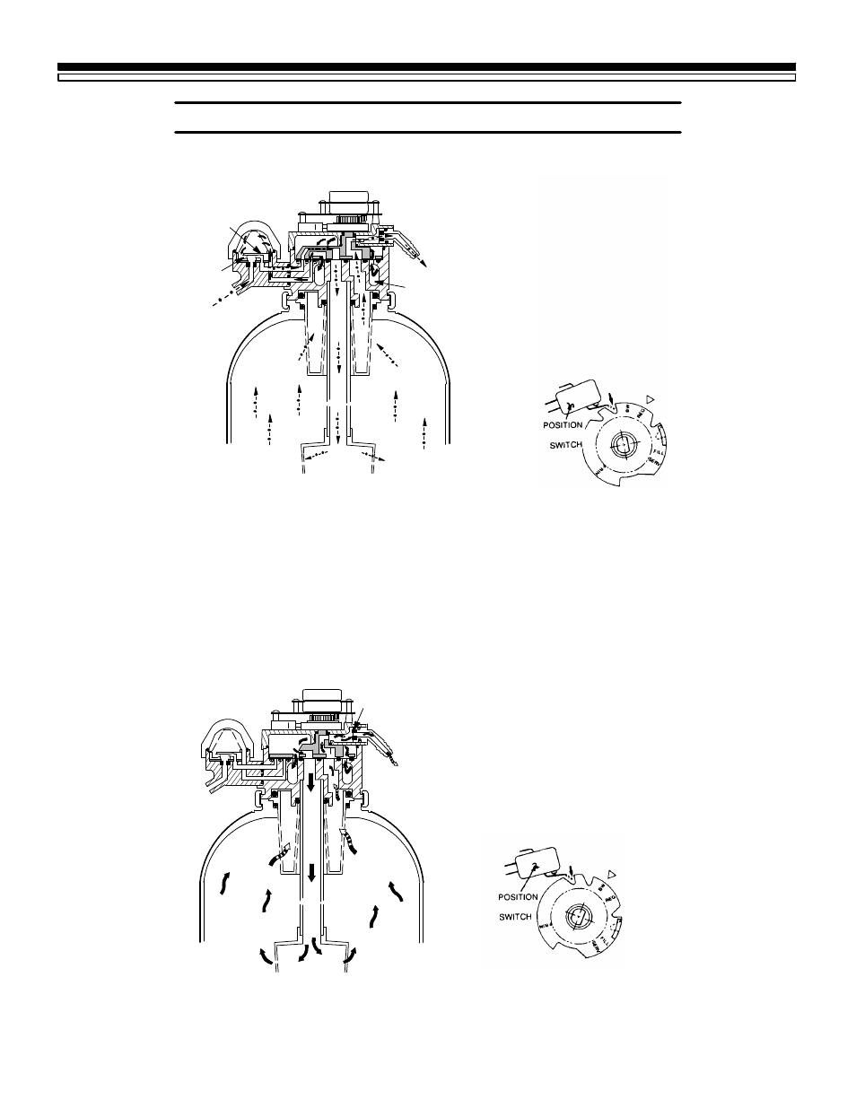 Service tech. information, 5e. water flow through the softener valve | Kenmore 625.348321 User Manual | Page 29 / 36