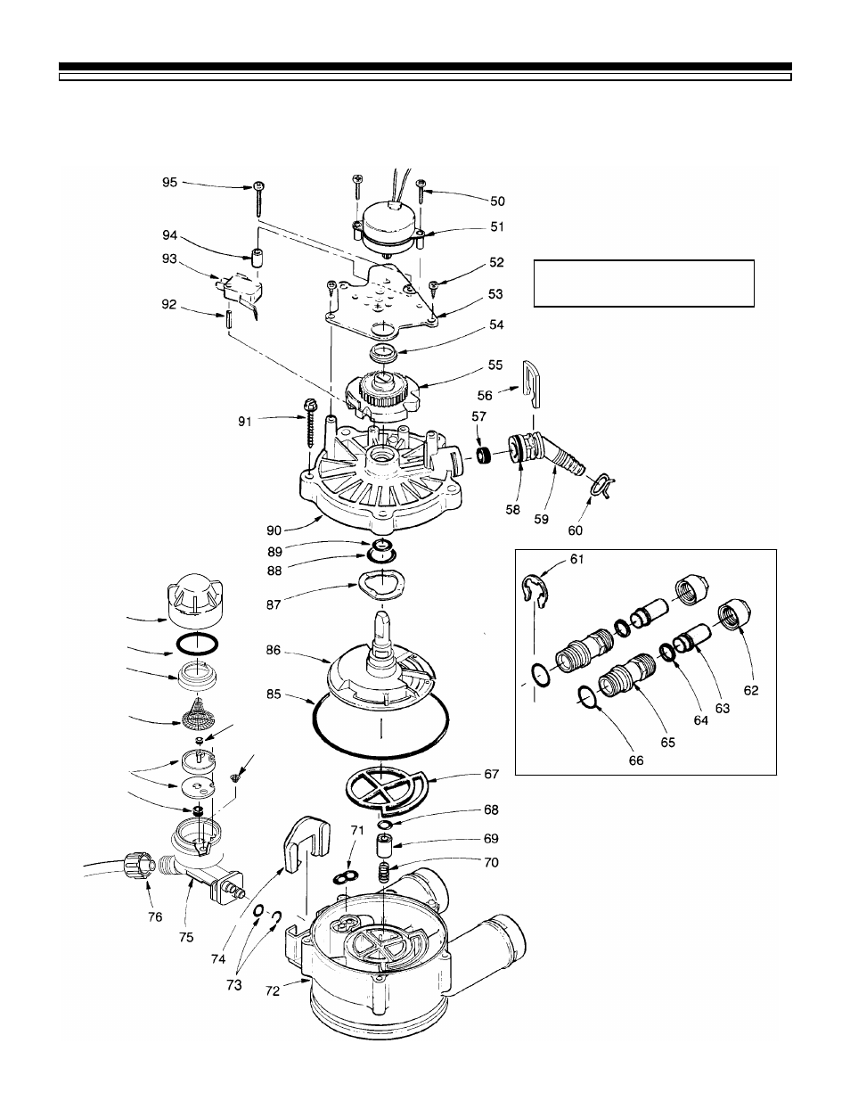 Valve assembly | Kenmore 625.348321 User Manual | Page 34 / 36