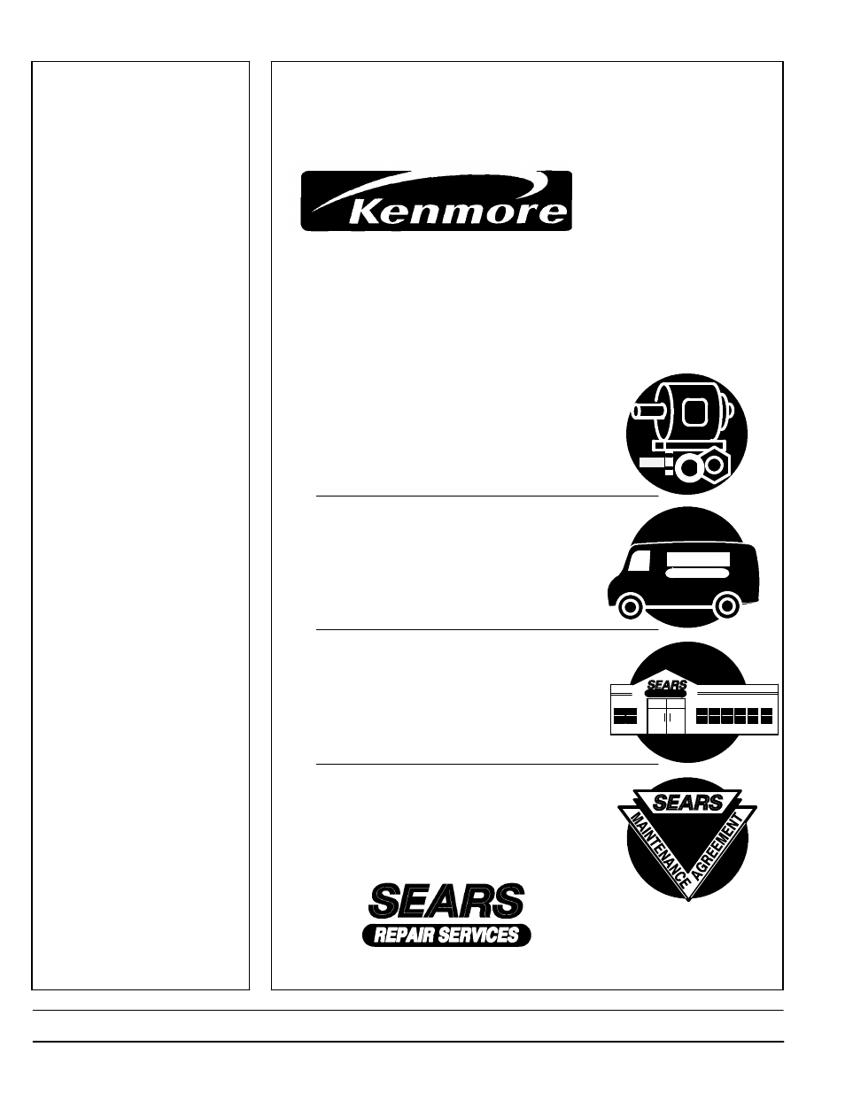 Solid state, Owners manual, Water softener | Model no, 1 -- part, 1 -- repair | Kenmore 625.348321 User Manual | Page 36 / 36