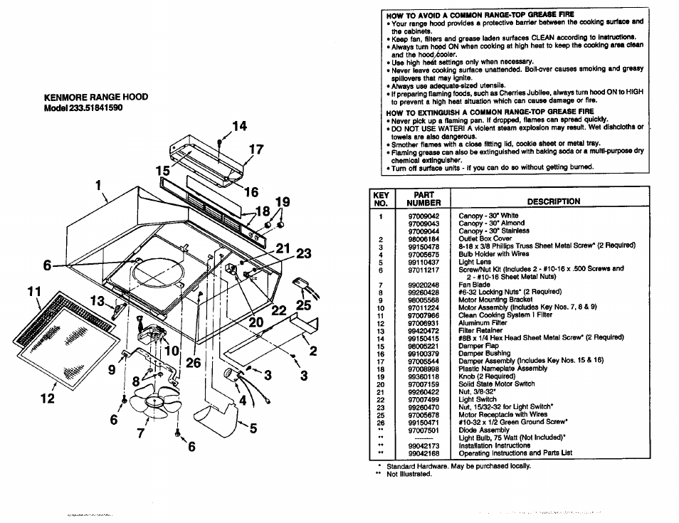 Kenmore 51840 User Manual | Page 2 / 3