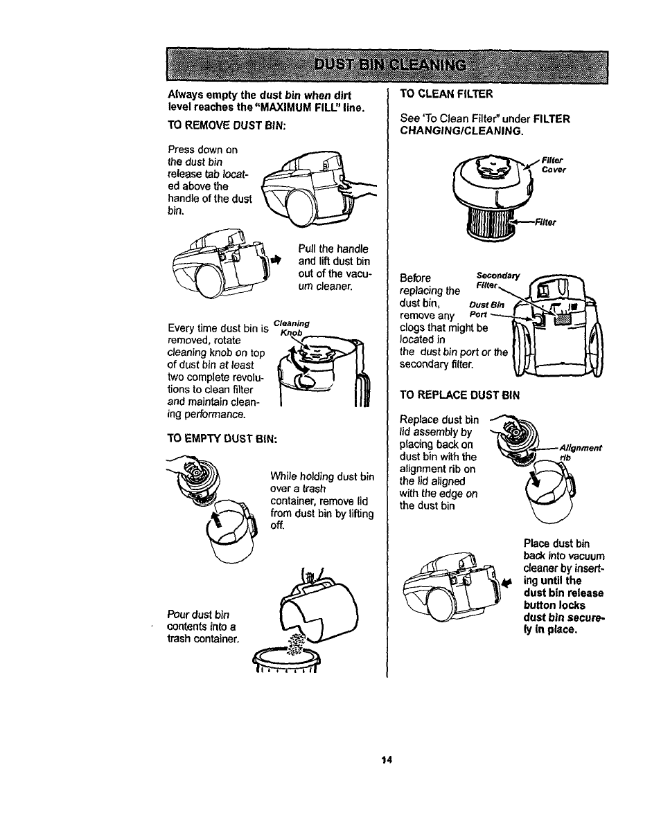 Kenmore 116.22822 User Manual | Page 14 / 40