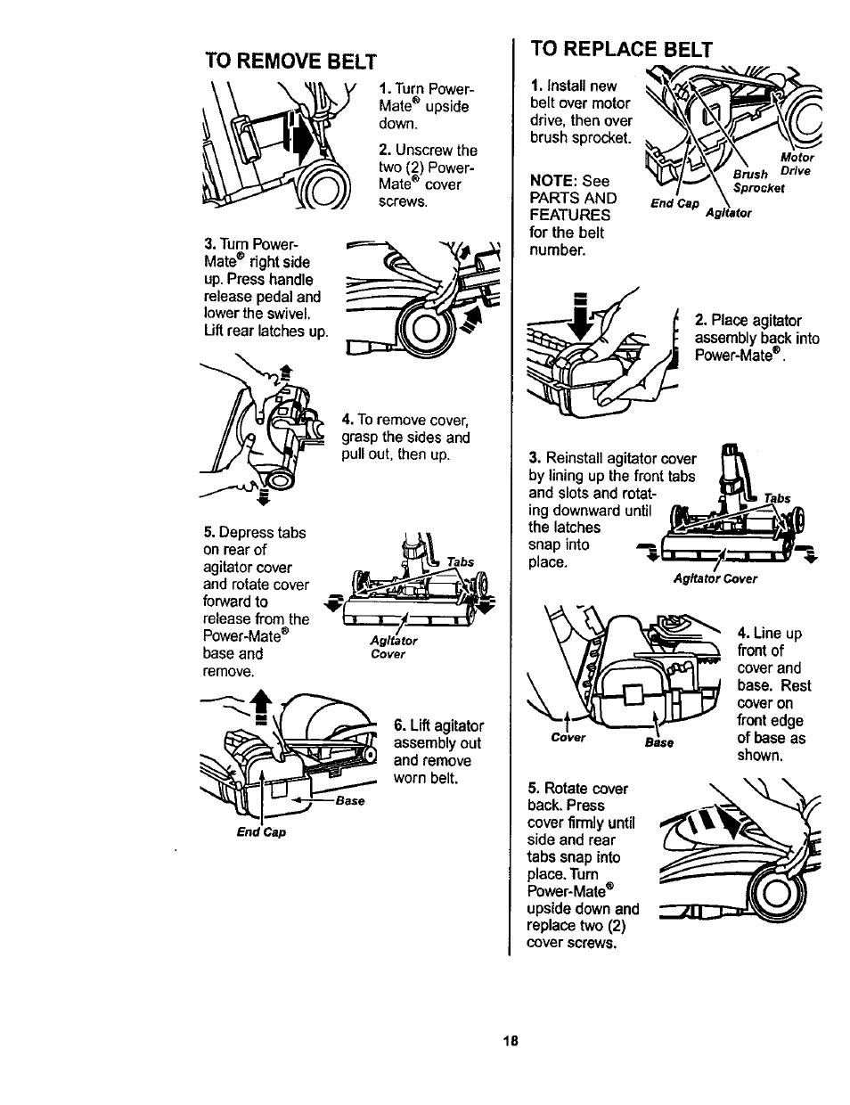 Kenmore 116.22822 User Manual | Page 18 / 40