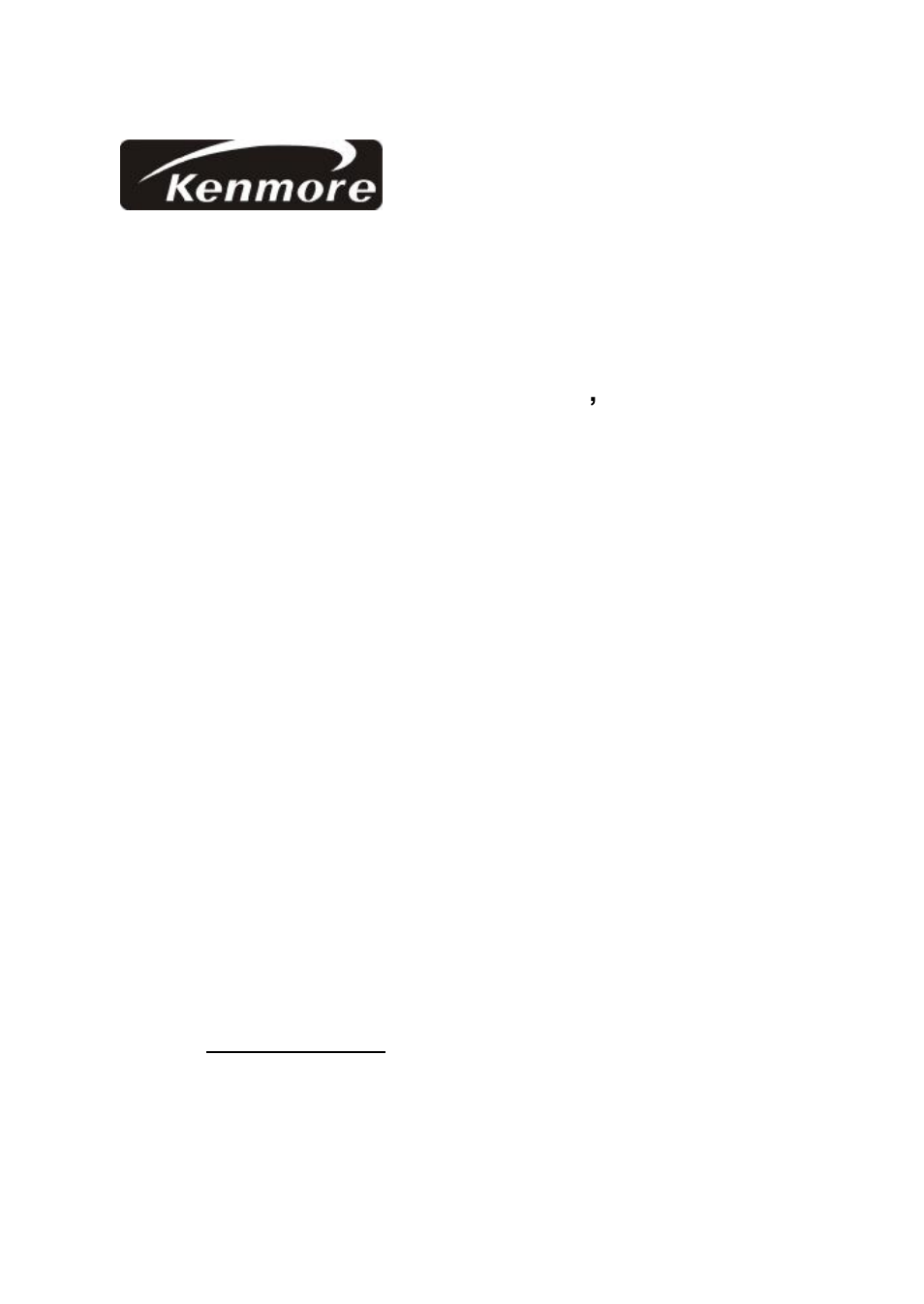 Kenmore 87002 User Manual | 19 pages