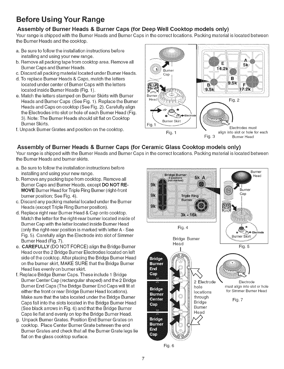 Before using your range, Illiiilb | Kenmore 790.7942 User Manual | Page 7 / 44