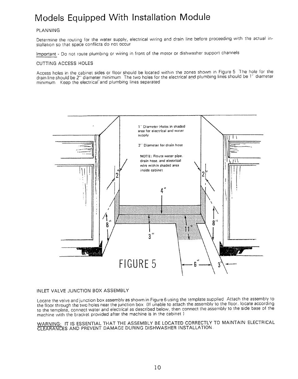 Models equipped with installation module | Kenmore 808353 User Manual | Page 13 / 96