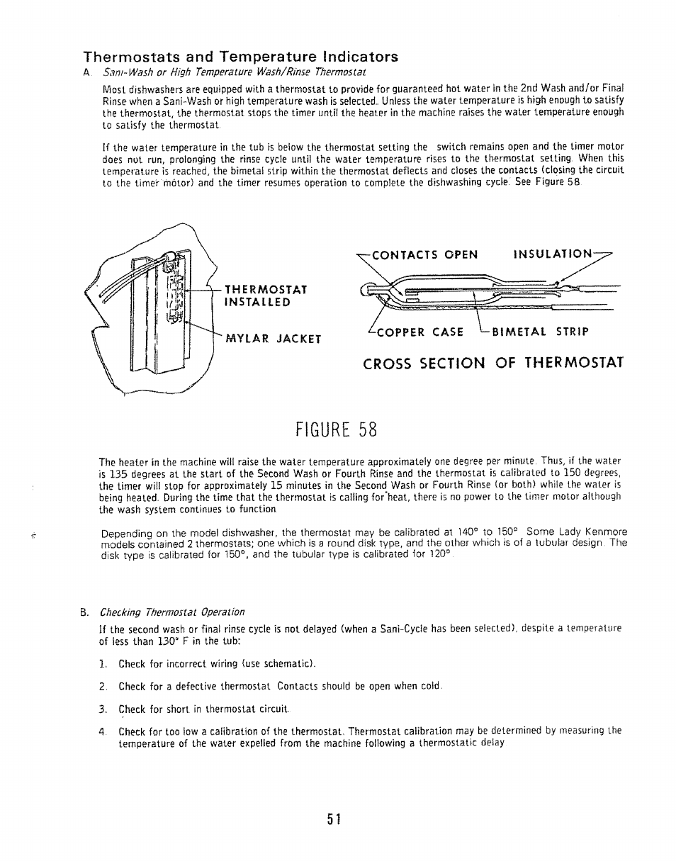Thermostats and temperature indicators | Kenmore 808353 User Manual | Page 54 / 96