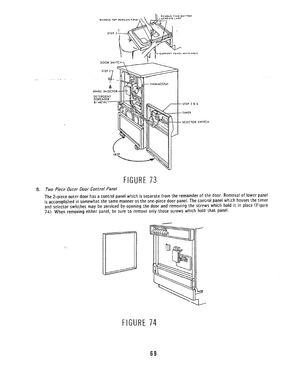 Figure 73, Figure 74 | Kenmore 808353 User Manual | Page 72 / 96