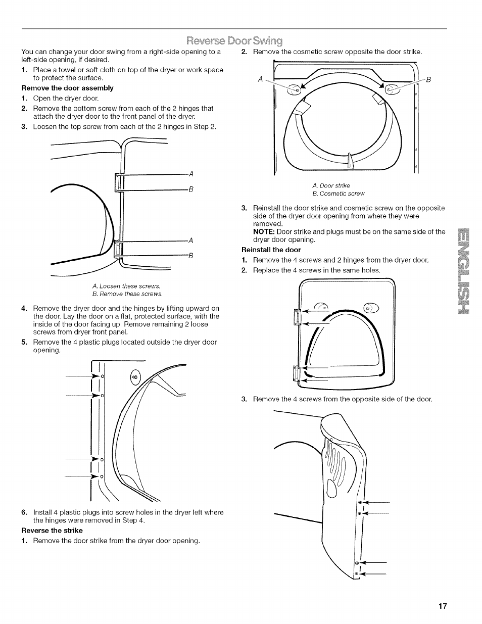 Kenmore ELITE OASIS Steam 110.6808 User Manual | Page 17 / 60