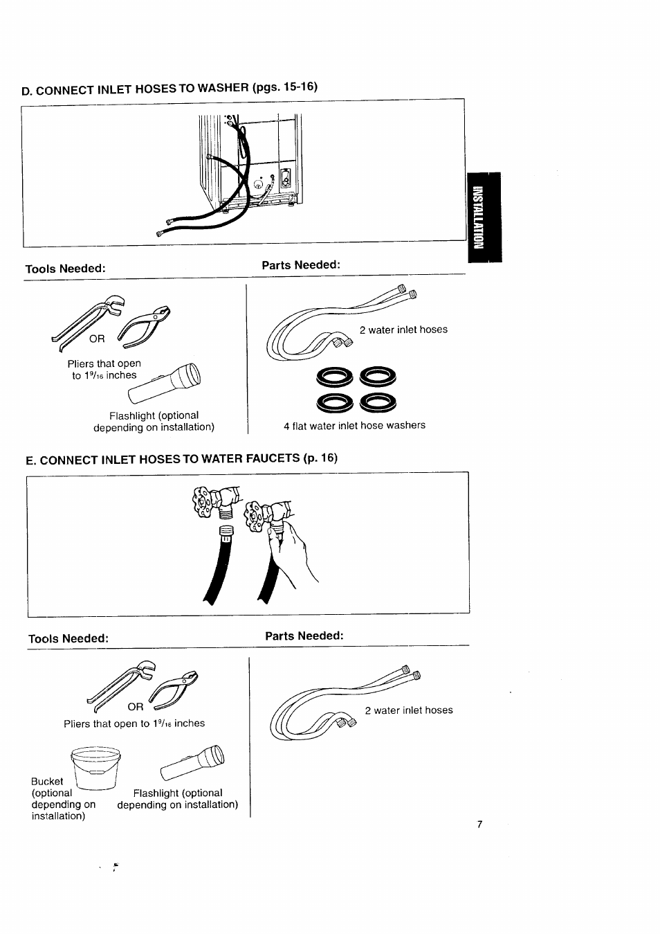 Kenmore Automatic Washers User Manual | Page 7 / 38