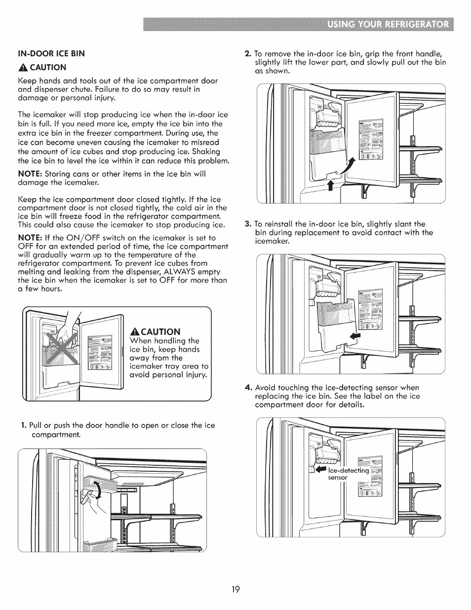 Kenmore ELITE 795.7103 User Manual | Page 19 / 44