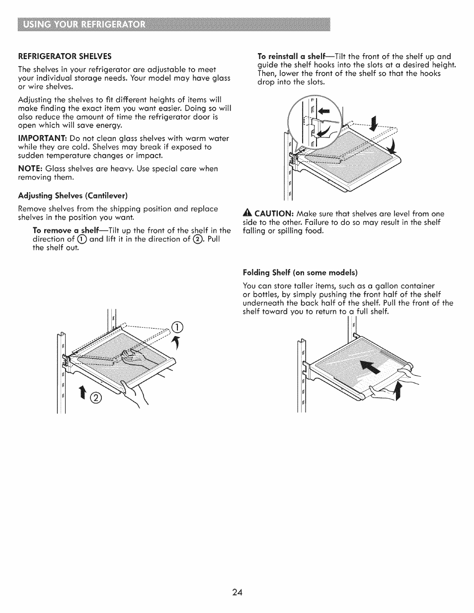 Kenmore ELITE 795.7103 User Manual | Page 24 / 44