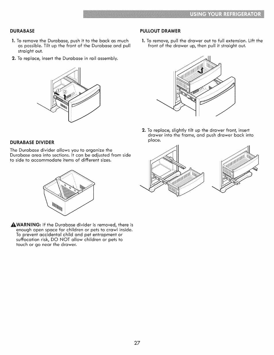 Kenmore ELITE 795.7103 User Manual | Page 27 / 44