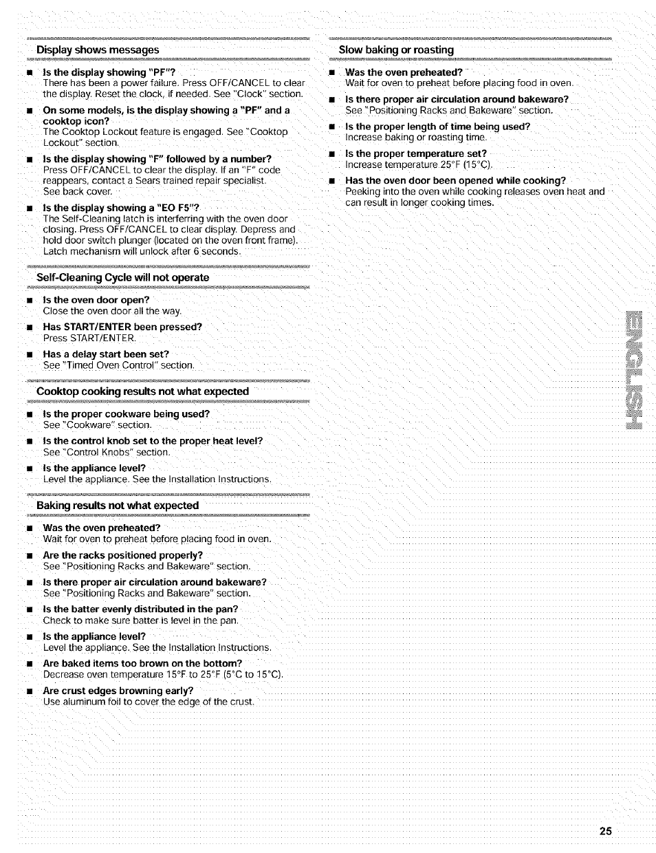 Kenmore 665.72002 User Manual | Page 25 / 52