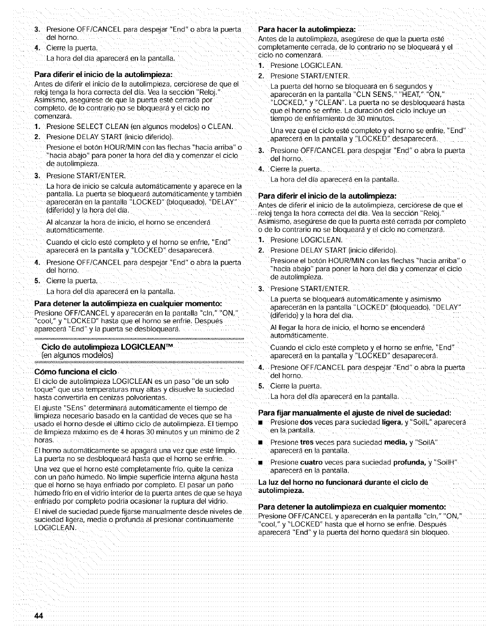 Kenmore 665.72002 User Manual | Page 44 / 52