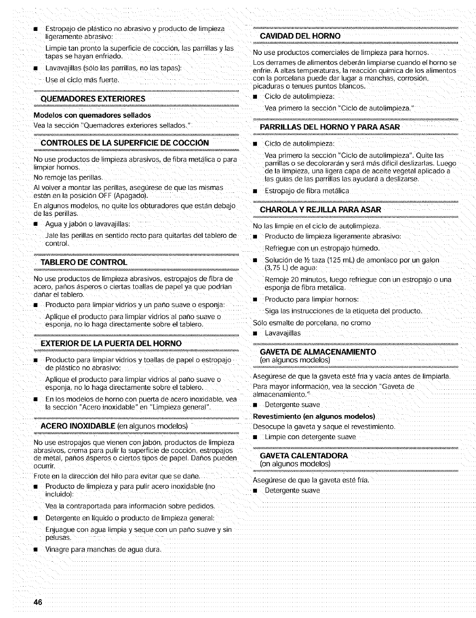 Kenmore 665.72002 User Manual | Page 46 / 52