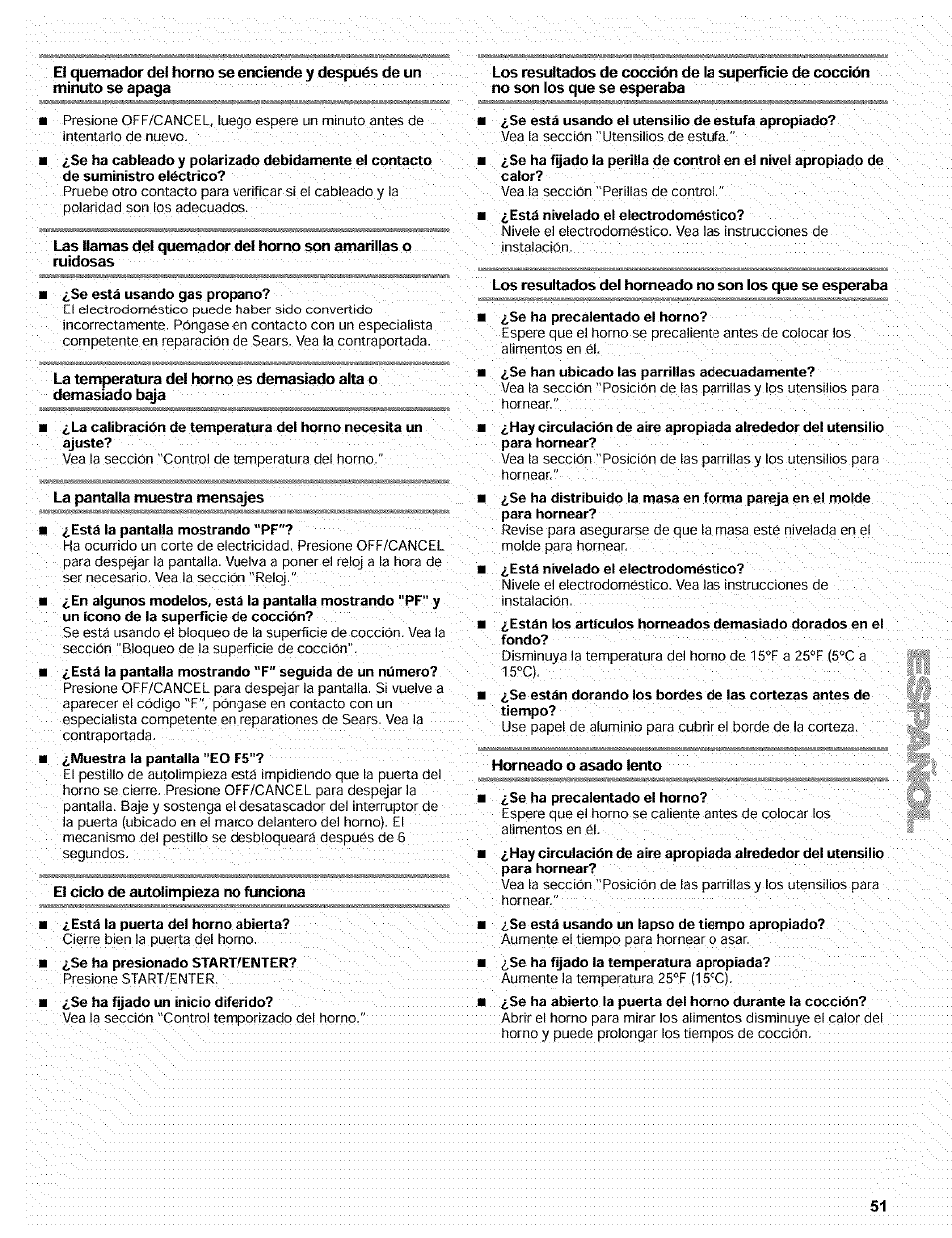 Kenmore 665.72002 User Manual | Page 51 / 52