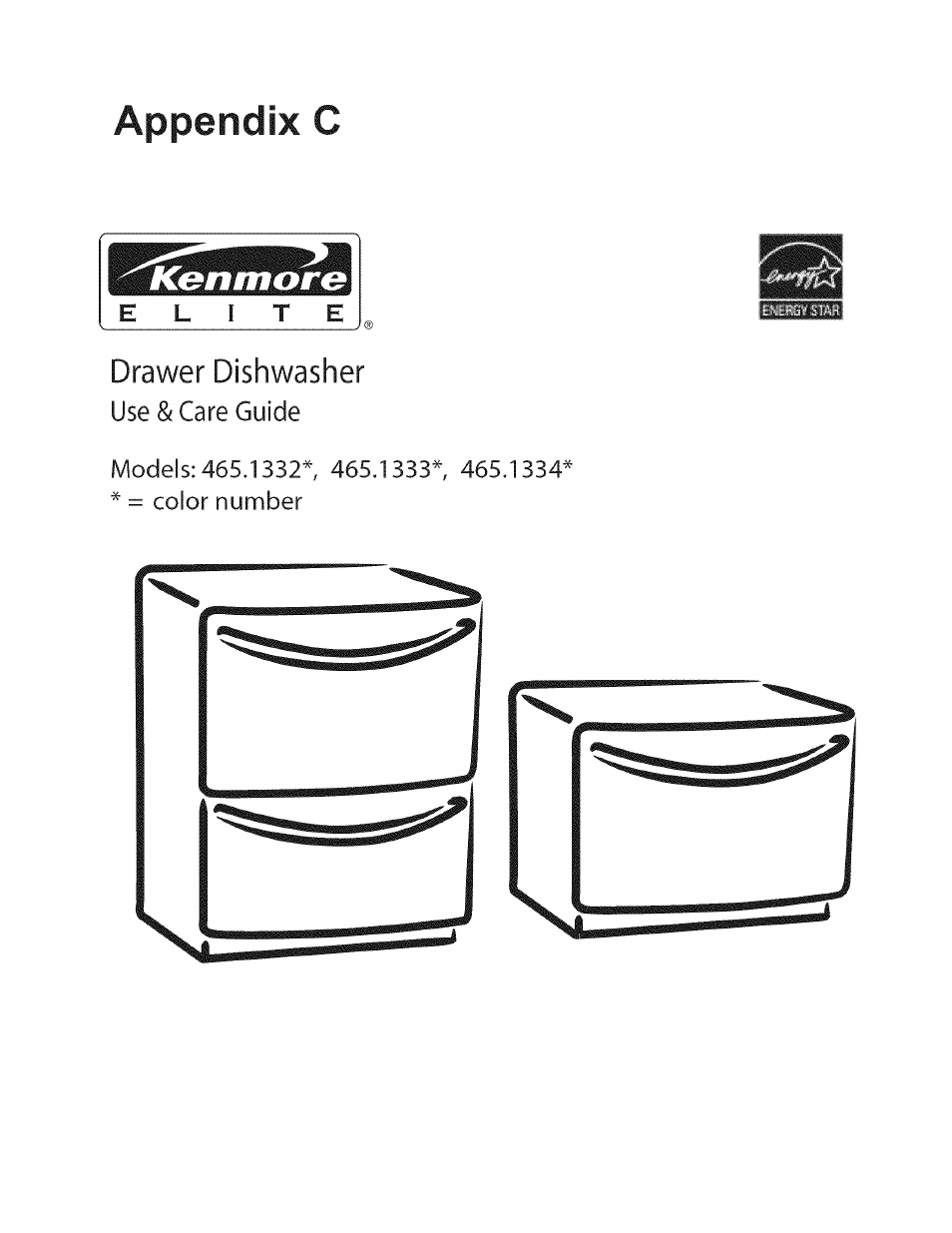 Kenmore 465.1333 User Manual | 22 pages