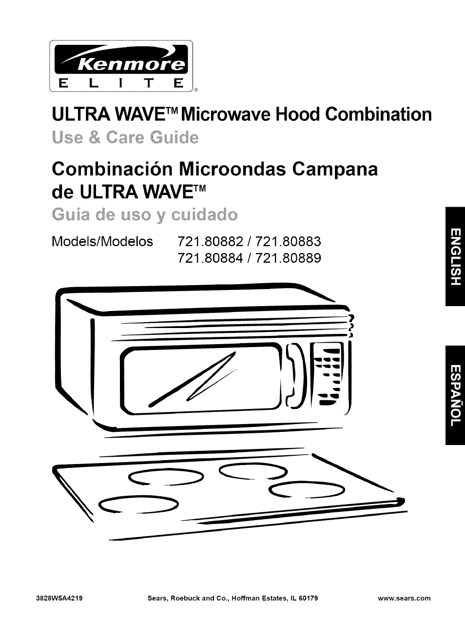 Kenmore ULTRA WAVE 721.80889 User Manual | 35 pages