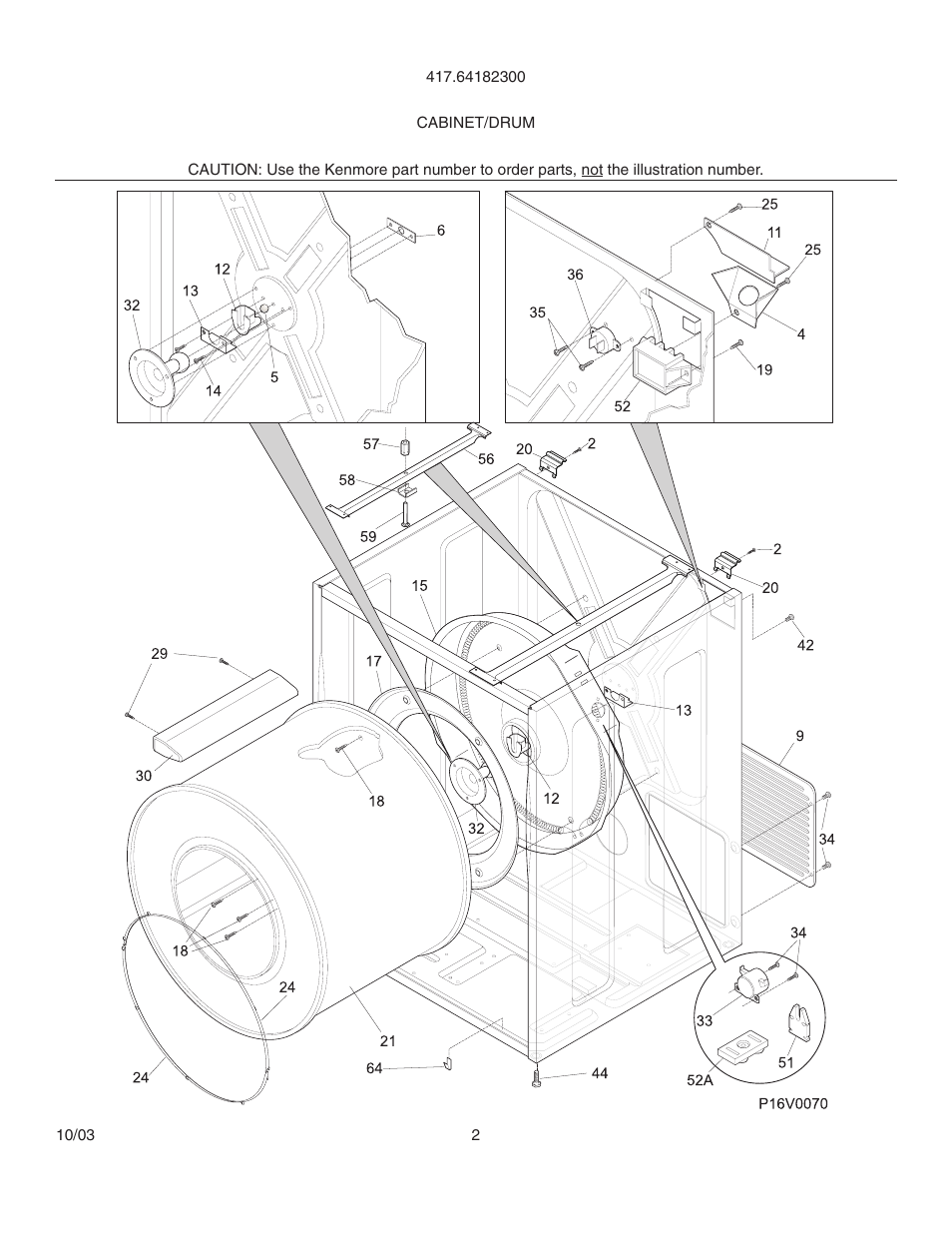 Kenmore 417.64182300 User Manual | Page 11 / 20