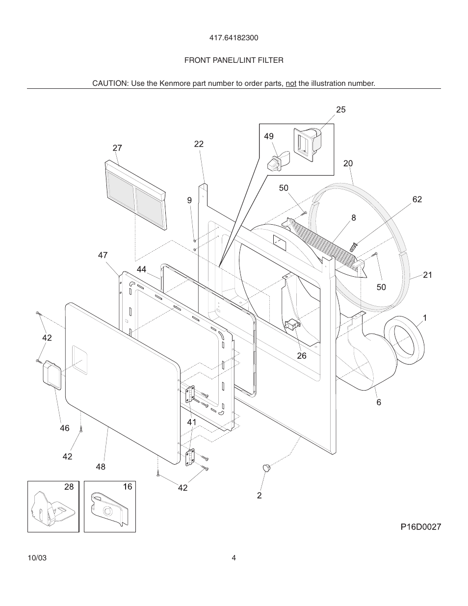 Kenmore 417.64182300 User Manual | Page 13 / 20