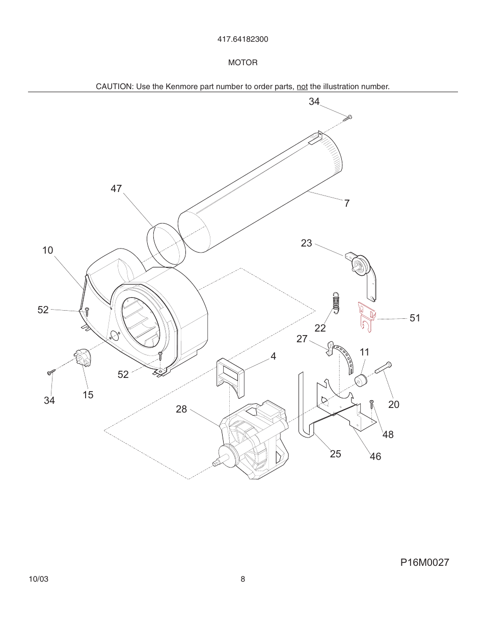 Kenmore 417.64182300 User Manual | Page 17 / 20