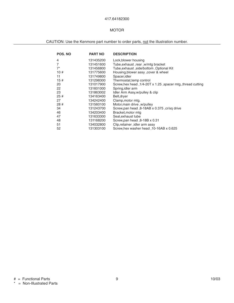 Kenmore 417.64182300 User Manual | Page 18 / 20