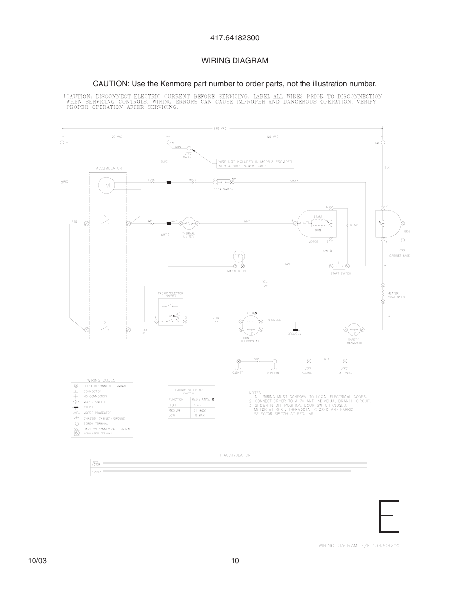 Kenmore 417.64182300 User Manual | Page 19 / 20