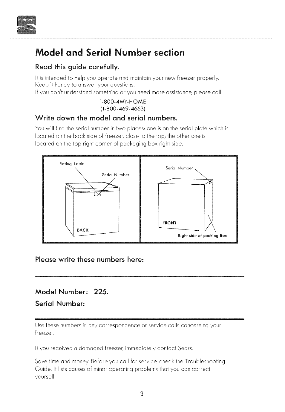 Kenmore 19502 User Manual | Page 4 / 18