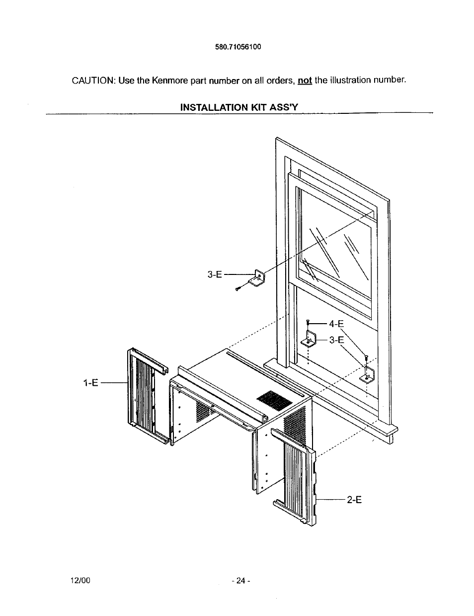 Kenmore 580.71056 User Manual | Page 24 / 25