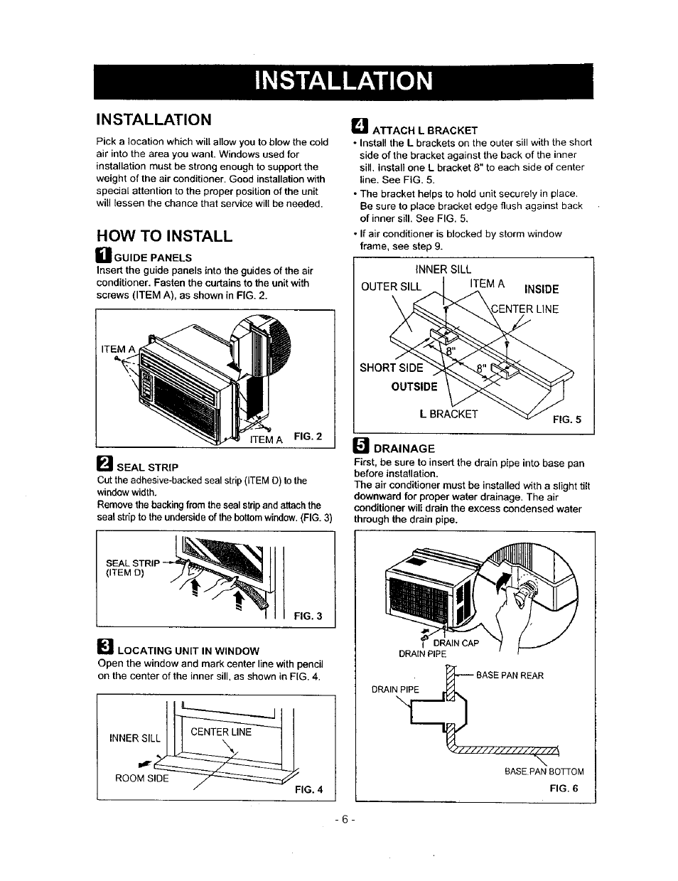 Installation, How to install | Kenmore 580.71056 User Manual | Page 6 / 25