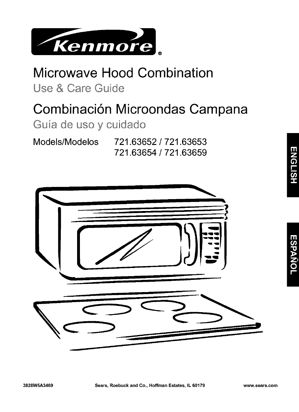 Kenmore 721.63654 User Manual | 66 pages