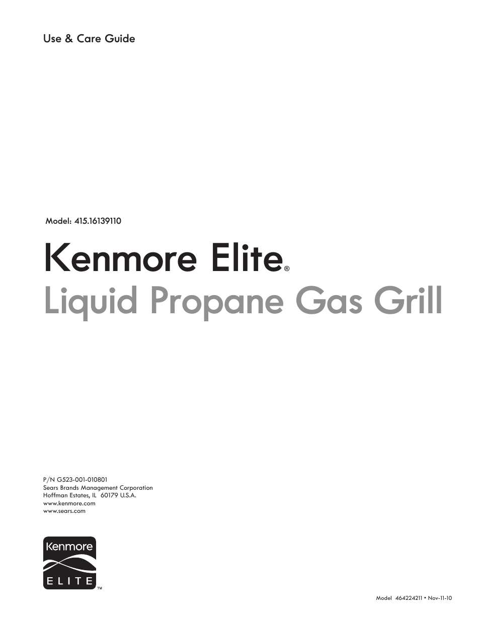 Kenmore ELITE 464224211 User Manual | 28 pages