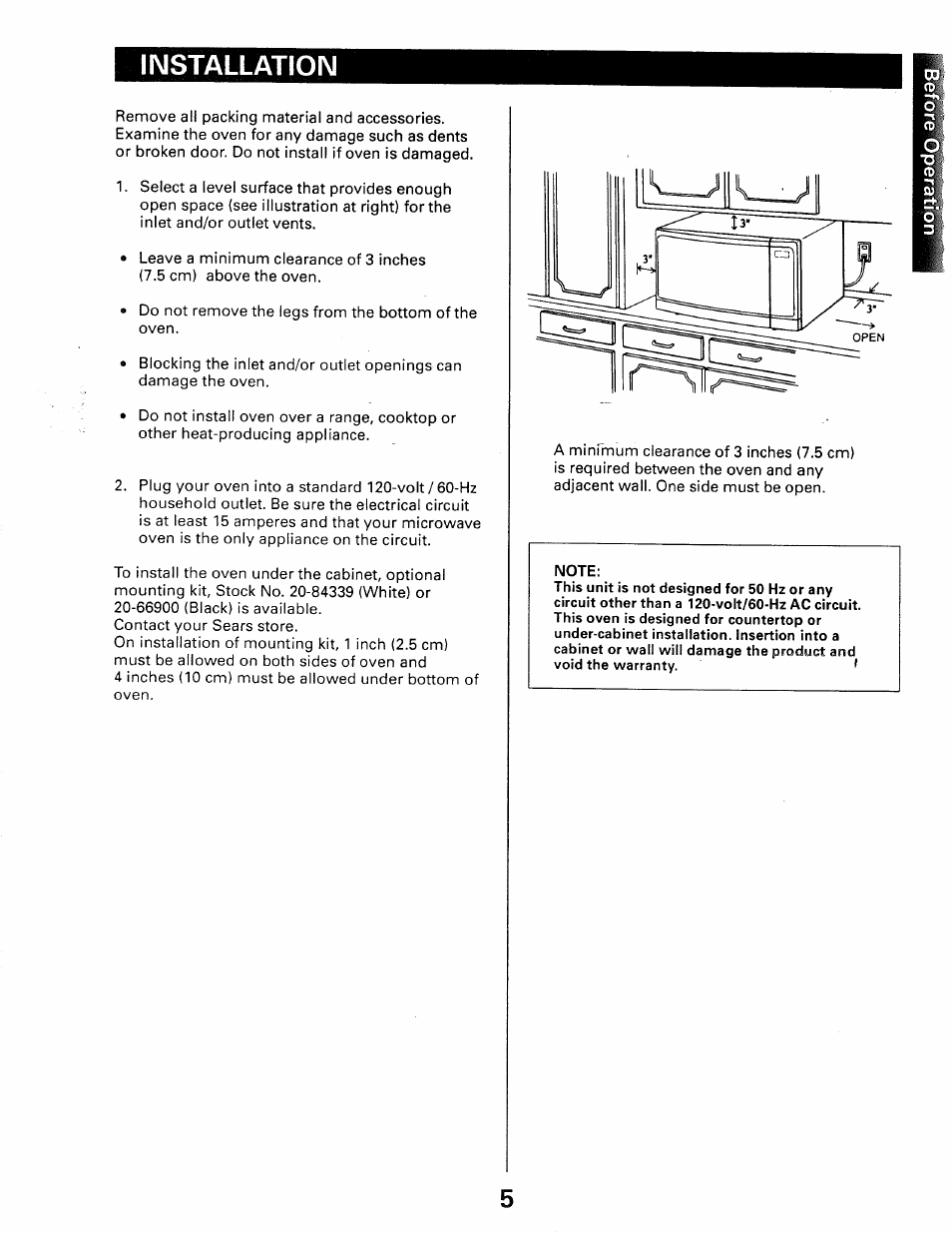 Installation | Kenmore 565.66101690 User Manual | Page 103 / 160