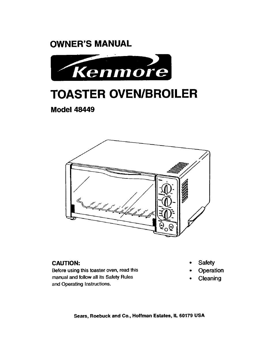 Kenmore 48449 User Manual | 6 pages