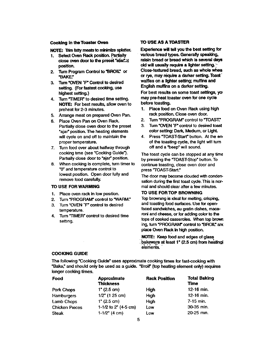 Kenmore 48449 User Manual | Page 5 / 6