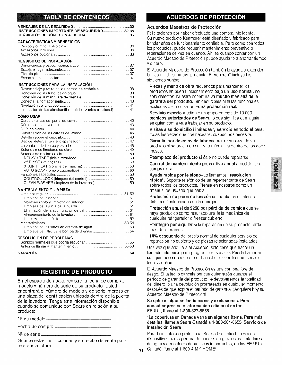 Kenmore 796.4031#9## User Manual | Page 31 / 60