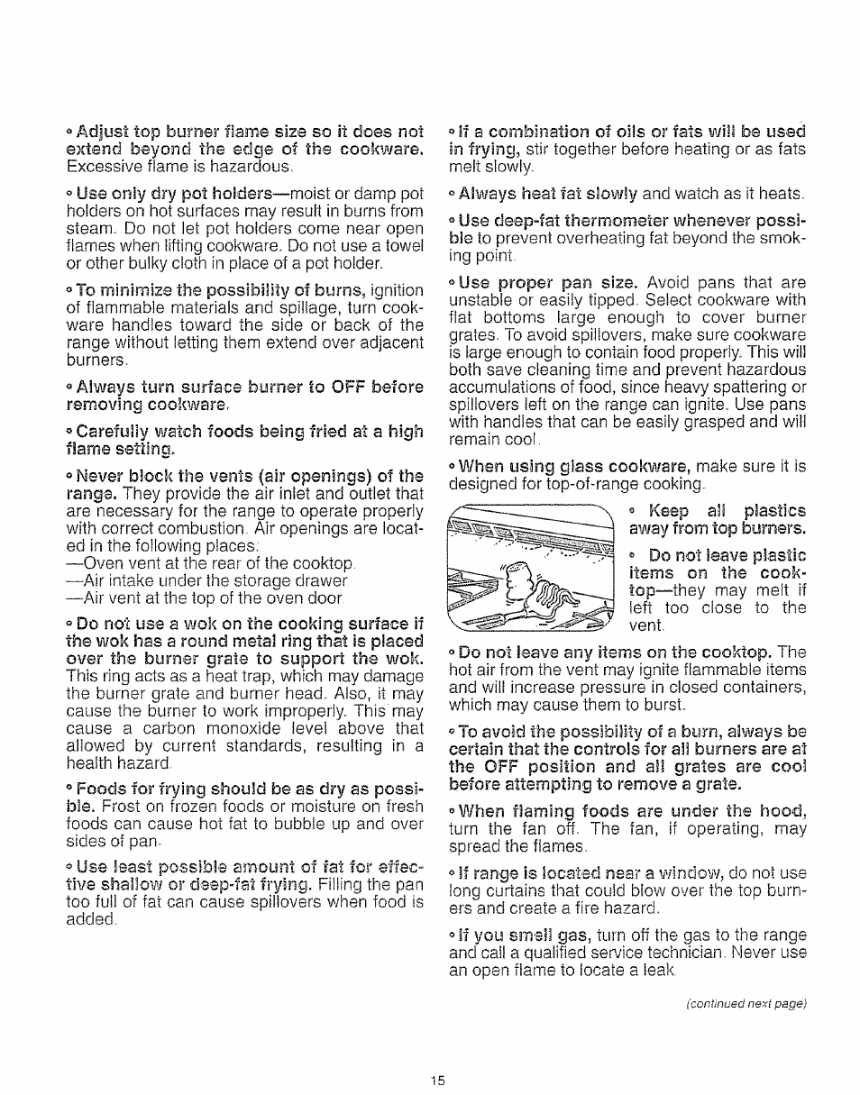 Kenmore 73511 User Manual | Page 16 / 43