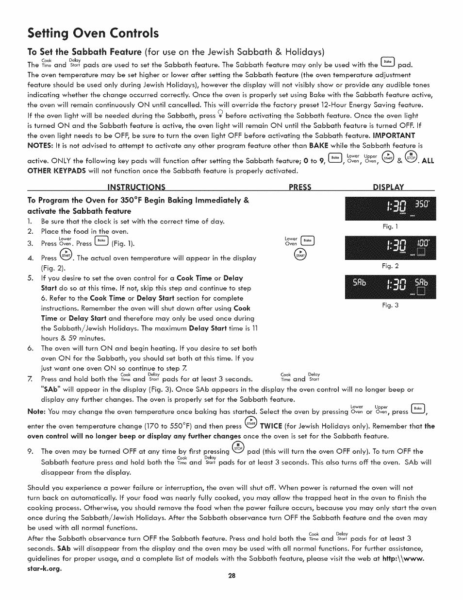 Setting oven controls, Sfib, Lon lou | Lon 1 ou | Kenmore 790.7890 User Manual | Page 28 / 40