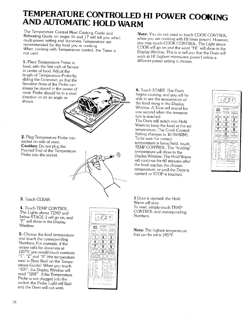 Kenmore 99721 User Manual | Page 18 / 32