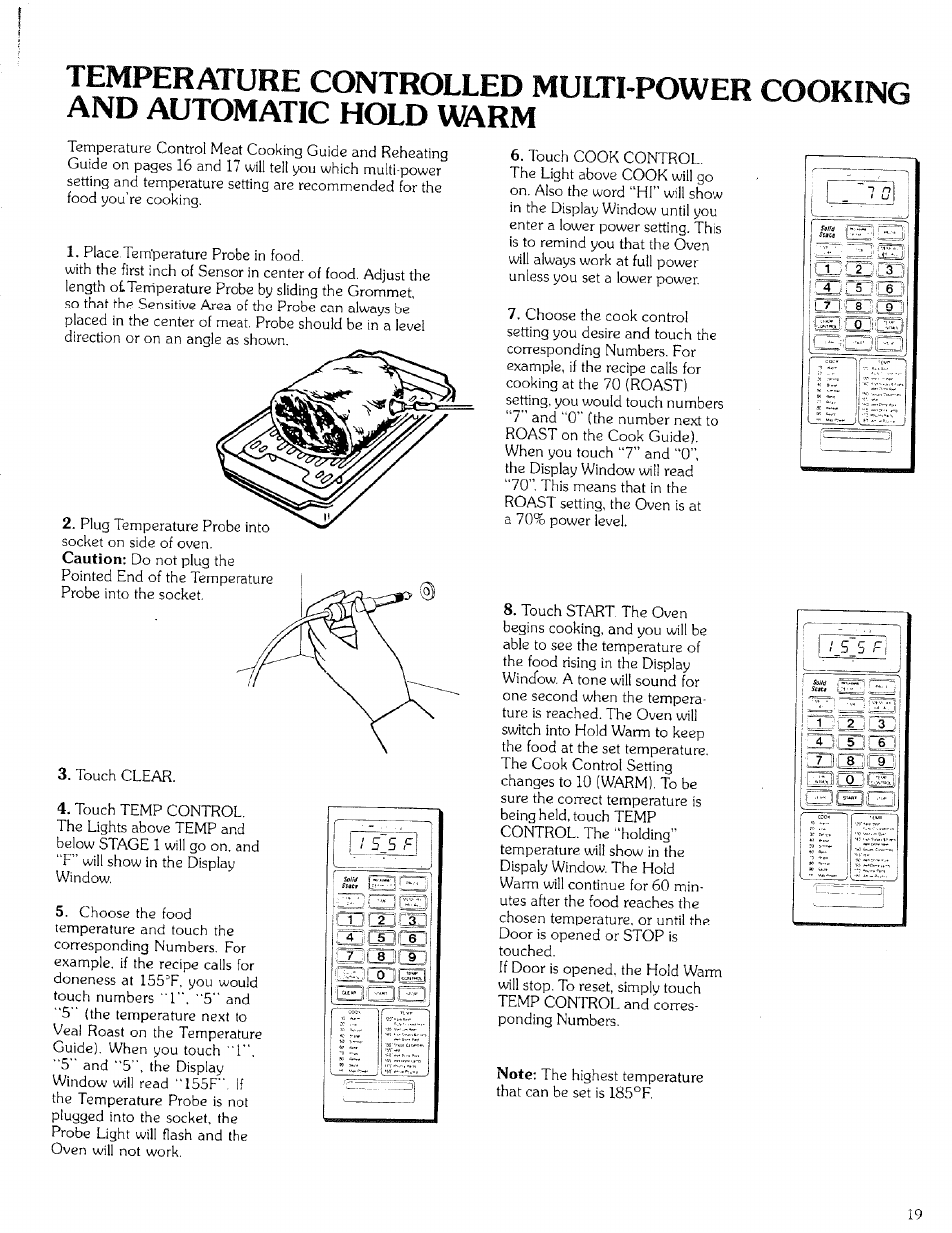 Kenmore 99721 User Manual | Page 19 / 32