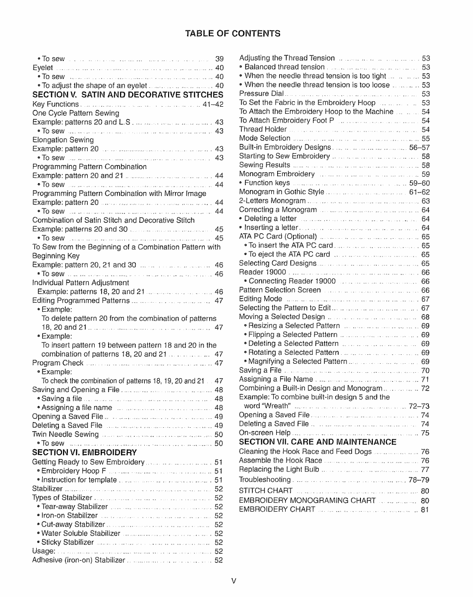 Kenmore 385.19005 User Manual | Page 6 / 87