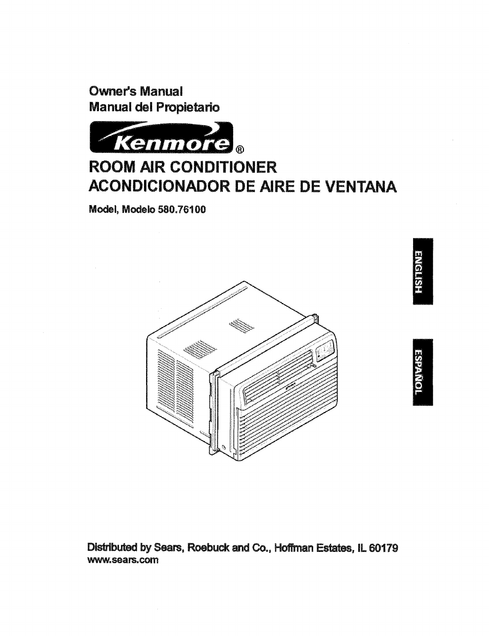 Kenmore 580.76100 User Manual | 32 pages